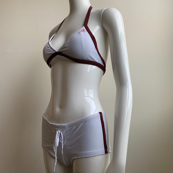 Billabong white boy leg short shorts bikini - Picture 6 of 8